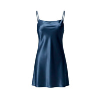 Nuisette courte en soie - Thaléa Bleu marine - CXL by Christian Lacroix Maison