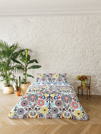 Pack linge de lit - Parure Love stories Mulitcolor + Drap-housse blanc cassé - CXL by Christian Lacroix Maison
