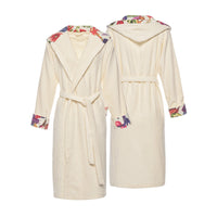 Peignoir avec capuche - Tropica vanille - CXL by Christian Lacroix Maison