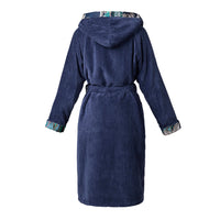 Peignoir avec capuche - Zanzibar Bleu foncé - CXL by Christian Lacroix Maison