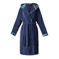 Peignoir avec capuche - Zanzibar Bleu foncé - CXL by Christian Lacroix Maison