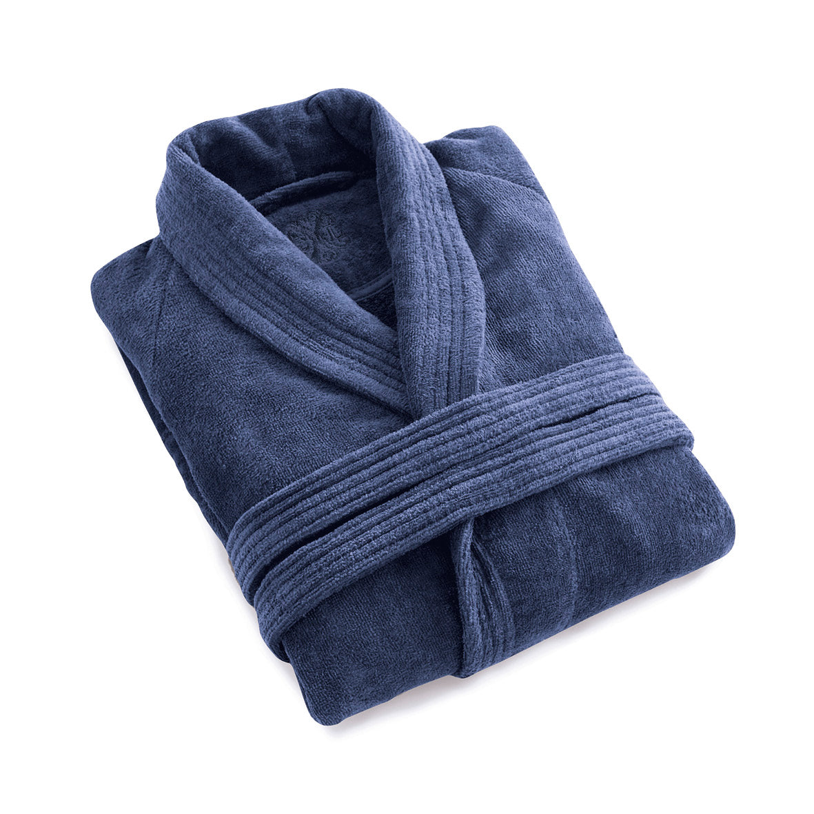 Peignoir avec col châle - Bleu foncé - CXL by Christian Lacroix Maison