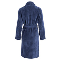 Peignoir avec col châle - Bleu foncé - CXL by Christian Lacroix Maison
