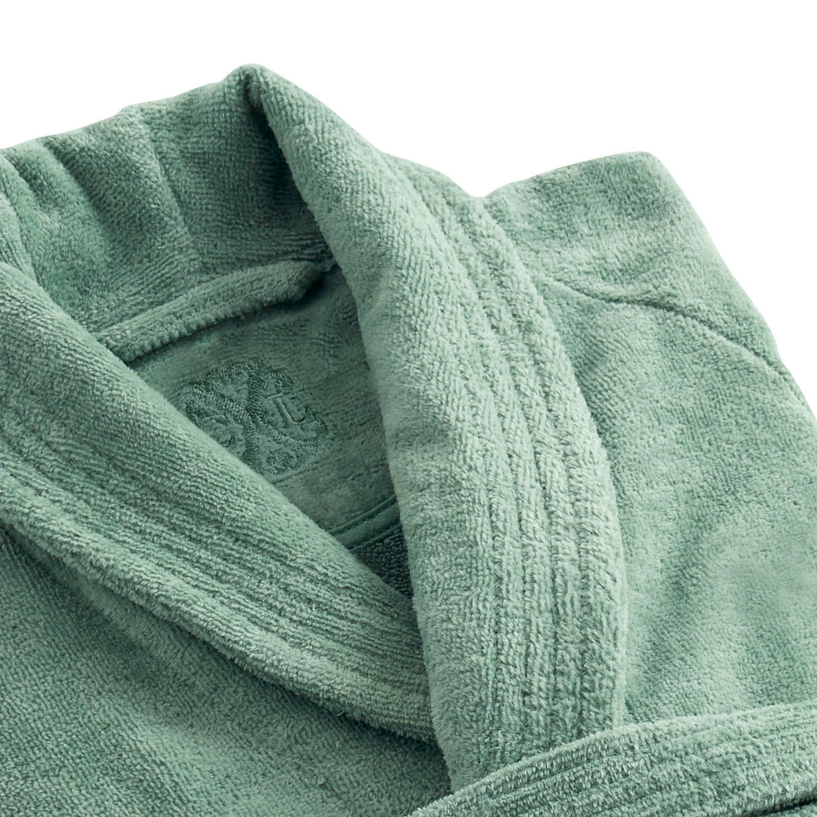 Peignoir avec col châle - Vert - CXL by Christian Lacroix Maison