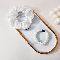 Petit chouchou en soie - Althéa Blanc - CXL by Christian Lacroix Maison