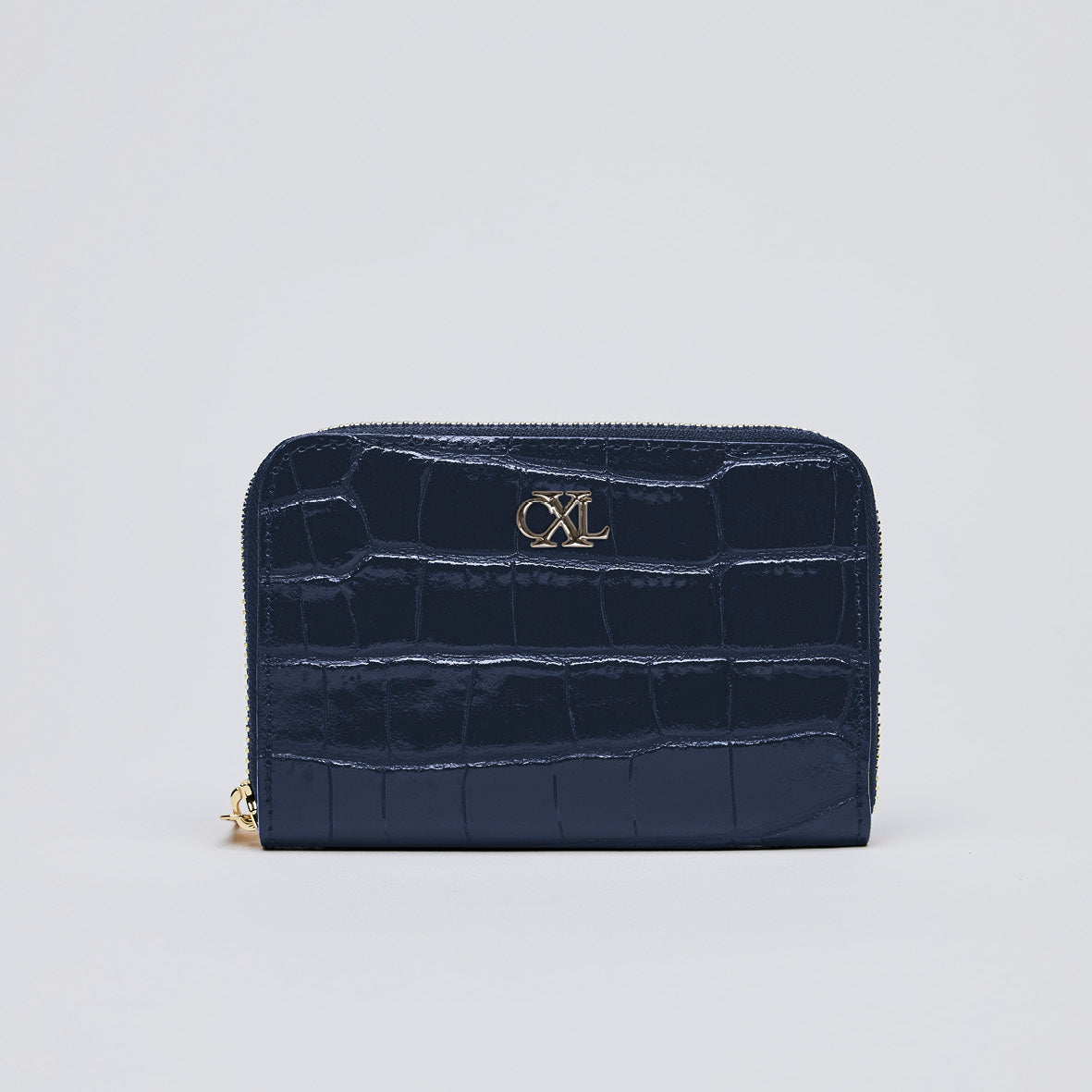 Petit portefeuille Tuilerie en cuir croco italien - CXL by Christian Lacroix Maison