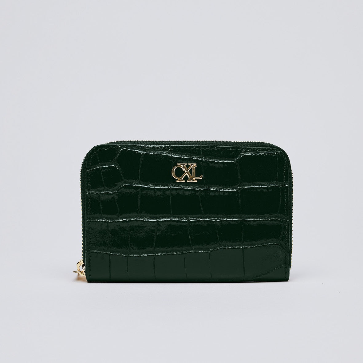 Petit portefeuille Tuilerie en cuir croco italien - CXL by Christian Lacroix Maison