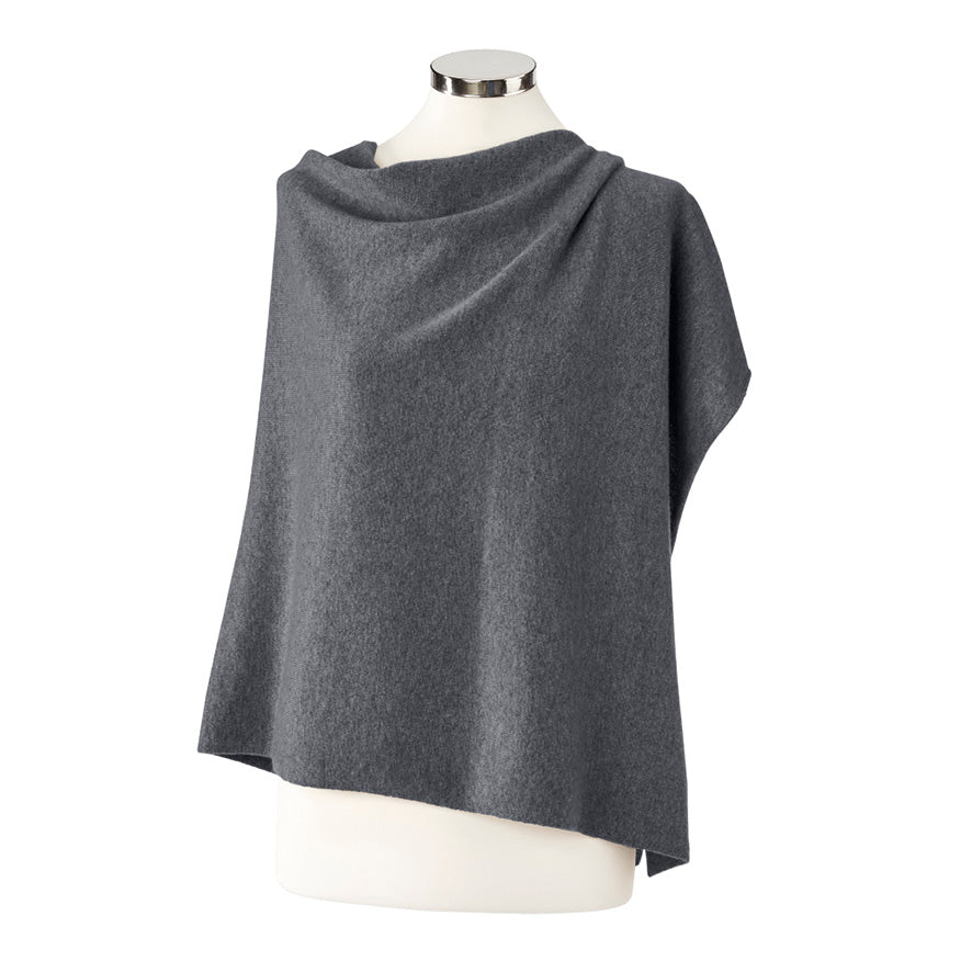 Poncho cachemire - Gris - CXL by Christian Lacroix Maison