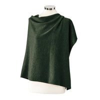 Poncho cachemire - Vert foncé - CXL by Christian Lacroix Maison