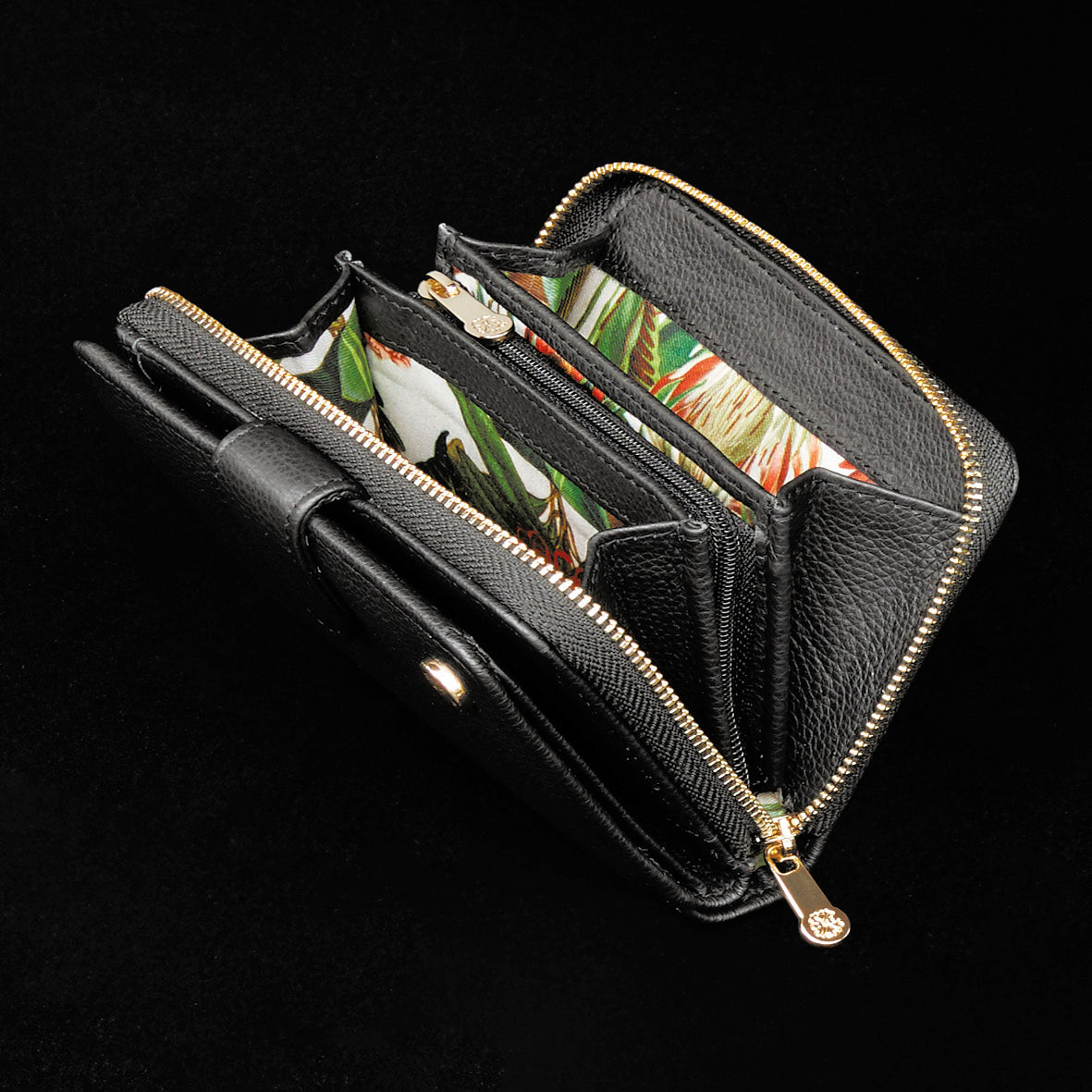 Porte monnaie zippé Mia cuir grainé – CXL by Christian Lacroix Maison