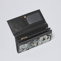 Portefeuille Alba en cuir et jacquard Zanzibar - CXL by Christian Lacroix Maison