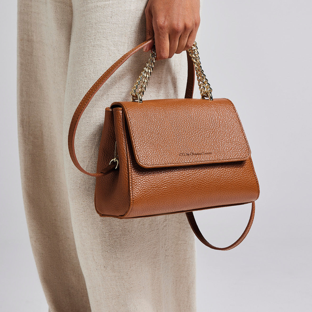 Sac à bandoulière Cremieux en cuir croco italien - CXL by Christian Lacroix Maison