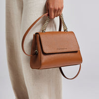Sac à bandoulière Cremieux en cuir croco italien - CXL by Christian Lacroix Maison