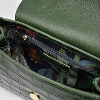 Sac à bandoulière Cremieux en cuir croco italien - CXL by Christian Lacroix Maison