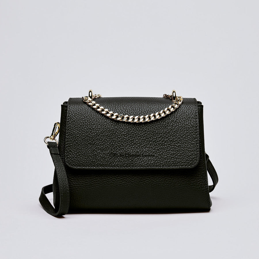 Croco leather crossbody bag - Cremieux
