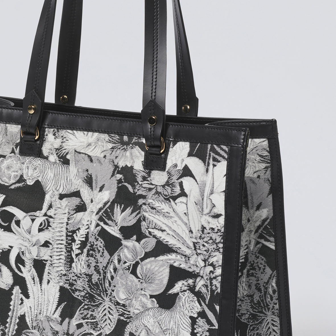 Sac à main Apolline en cuir et jacquard Zanzibar - CXL by Christian Lacroix Maison