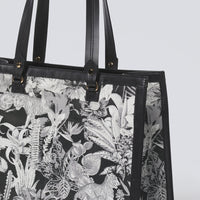 Sac à main Apolline en cuir et jacquard Zanzibar - CXL by Christian Lacroix Maison