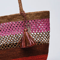 Sac à main Flavie en raphia confectionné à la main - CXL by Christian Lacroix Maison