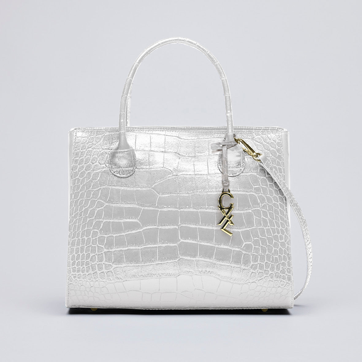 Sac à main Montaigne en cuir croco italien - CXL by Christian Lacroix Maison
