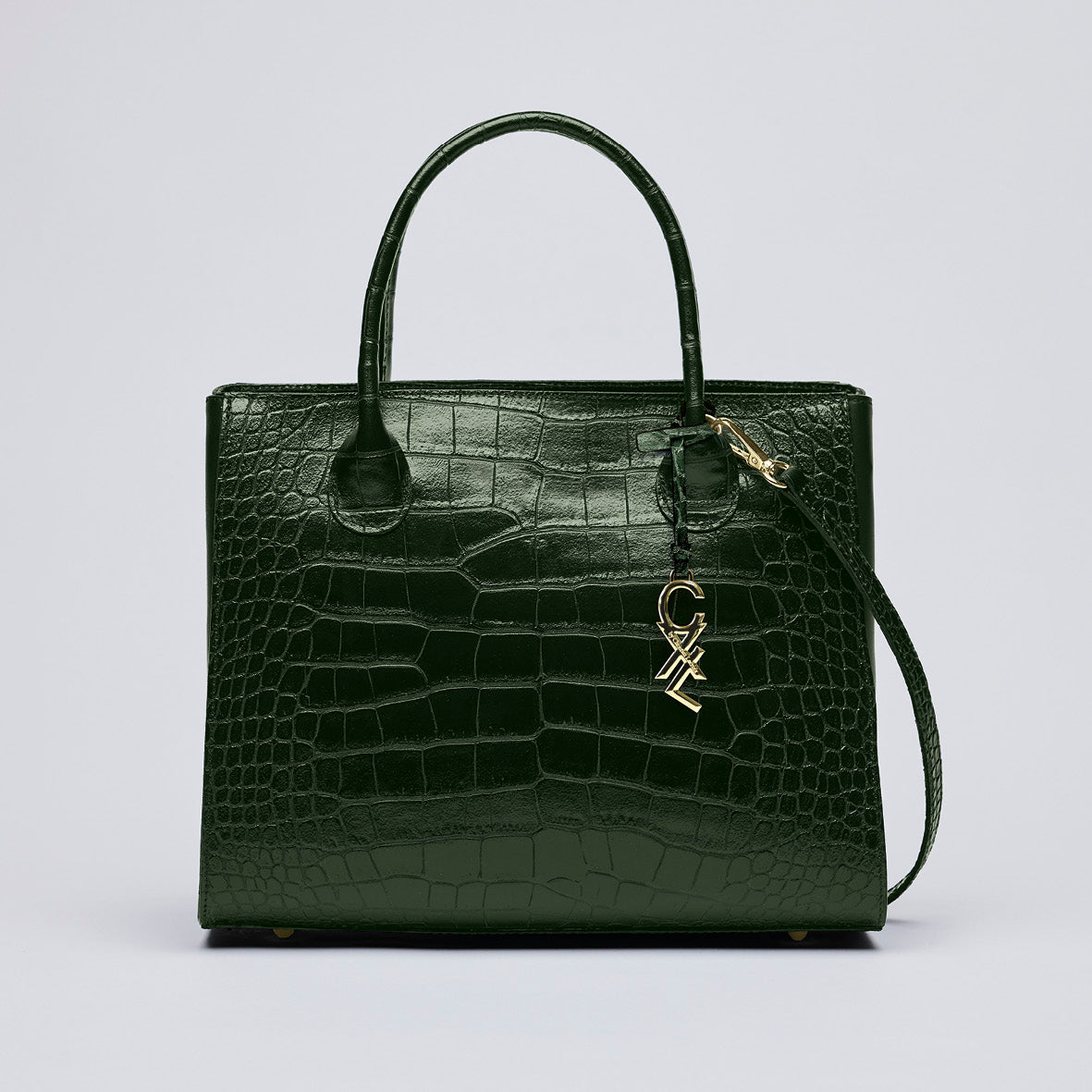 Sac à main Montaigne en cuir croco italien - CXL by Christian Lacroix Maison