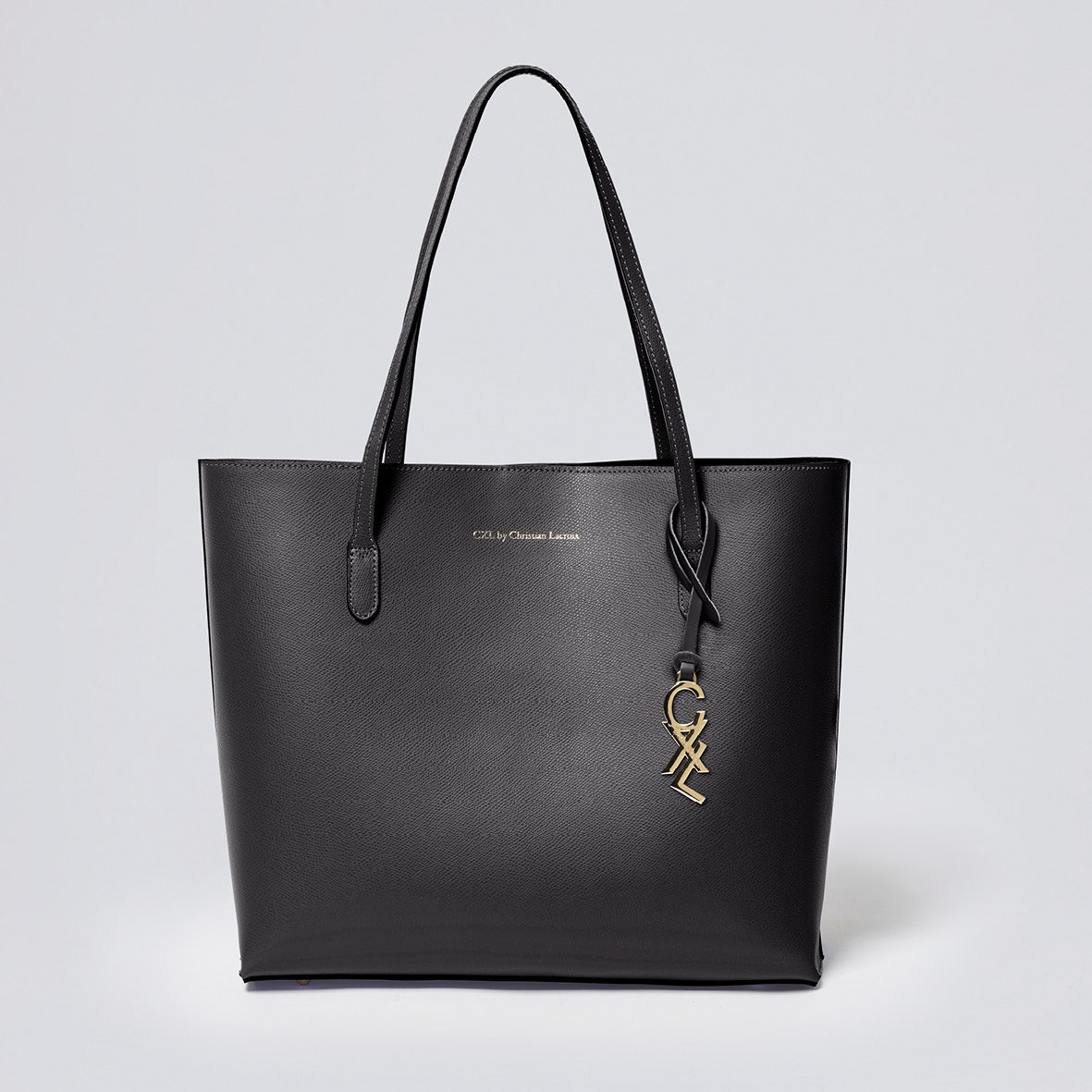 Sac à main Vendôme en cuir de veau - Noir