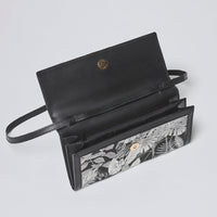 Sac bandoulière Anna en cuir et jacquard Zanzibar - CXL by Christian Lacroix Maison
