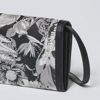 Sac bandoulière Anna en cuir et jacquard Zanzibar - CXL by Christian Lacroix Maison