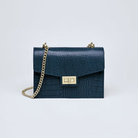 Sac bandoulière Peuplier en cuir croco - CXL by Christian Lacroix Maison
