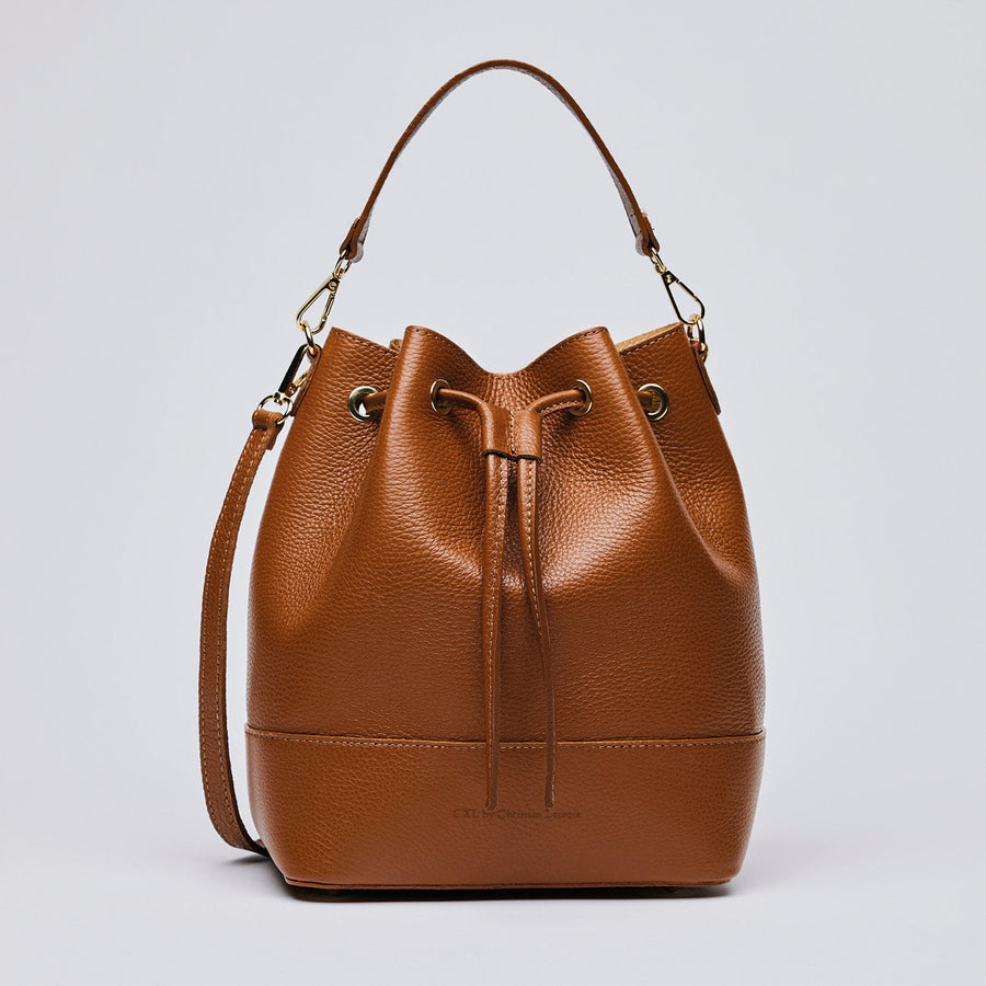 Leather bucket bag - Champs Elysées