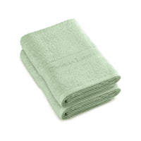 Set de 2 draps de bain - Vert prairie