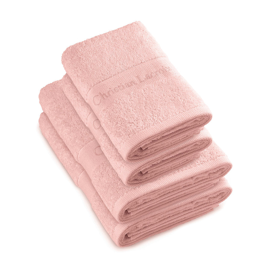 Set de 2 serviettes et 2 draps de bain