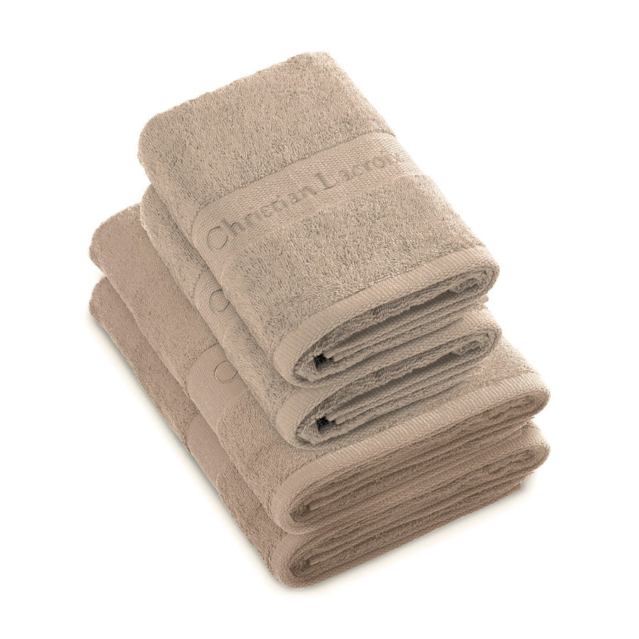 Set de 2 serviettes et 2 draps de bain