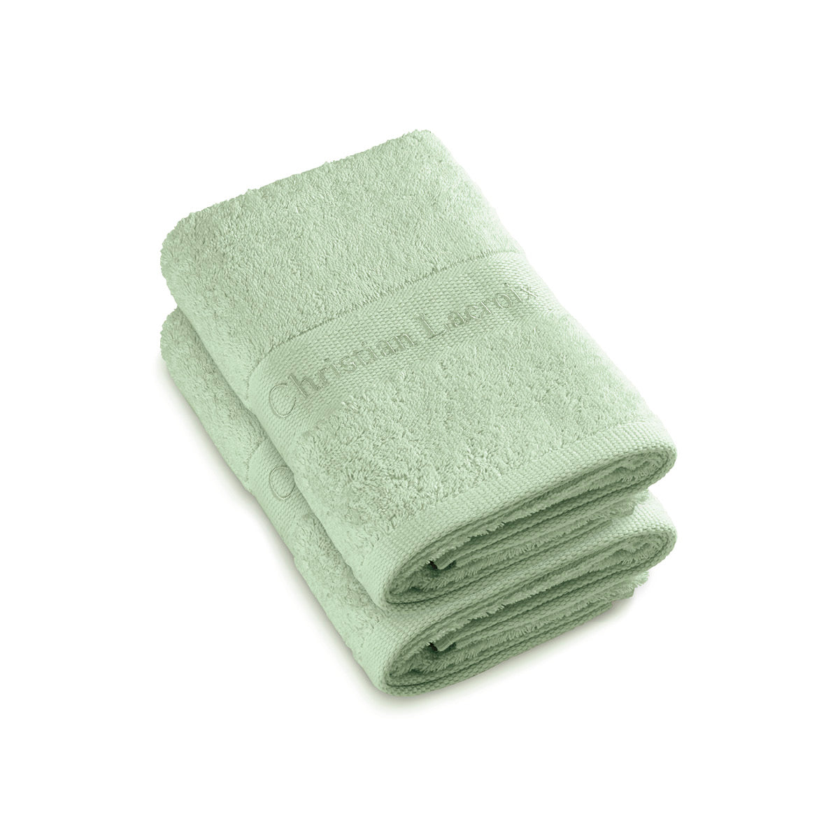 Set de 2 serviettes - Vert prairie