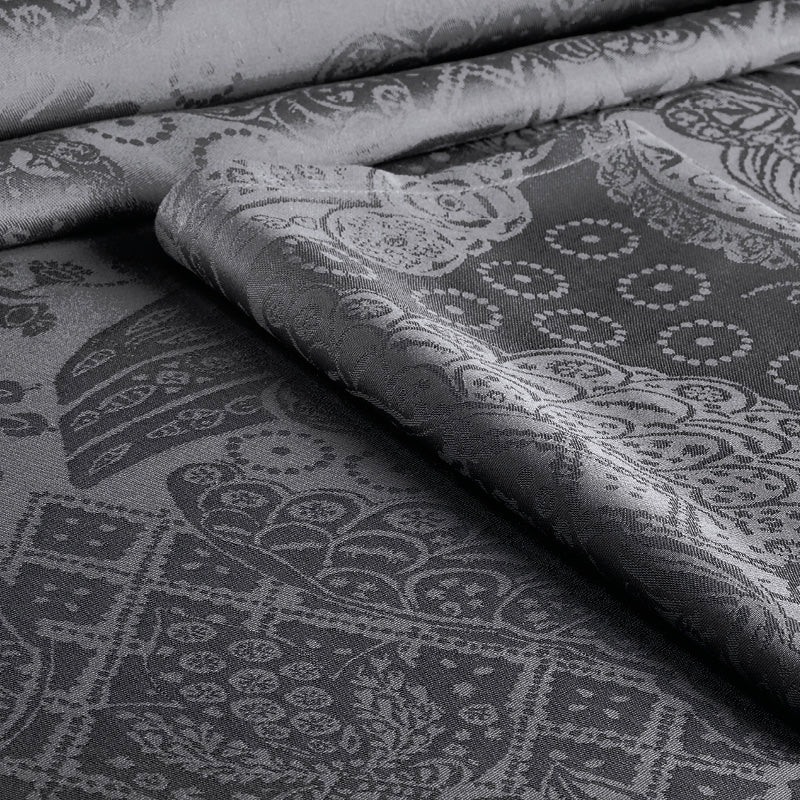 Set de 4 serviettes - Arles gris foncé - CXL by Christian Lacroix Maison