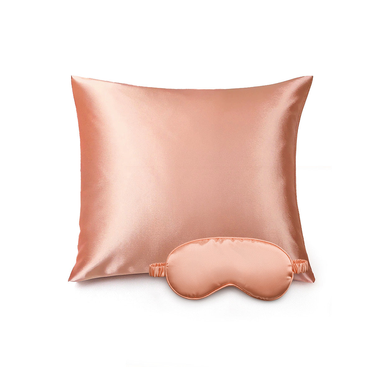 Taie d'oreiller + masque de nuit en soie - Brume de soie Or rose - CXL by Christian Lacroix Maison