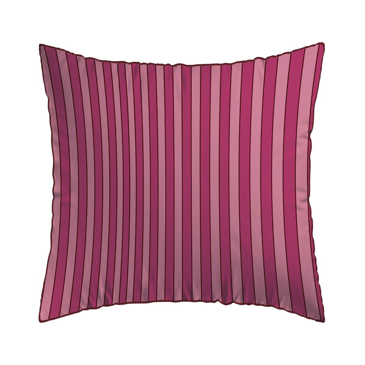 Taie d’oreiller satin de coton - Eclat Rose