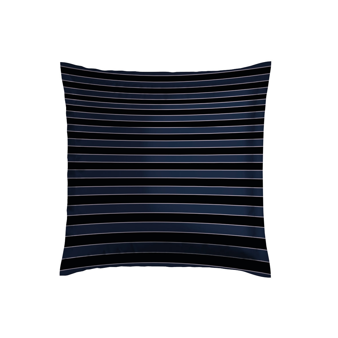 Taie d'oreiller satin de coton - Eclipse Bleu foncé - CXL by Christian Lacroix Maison