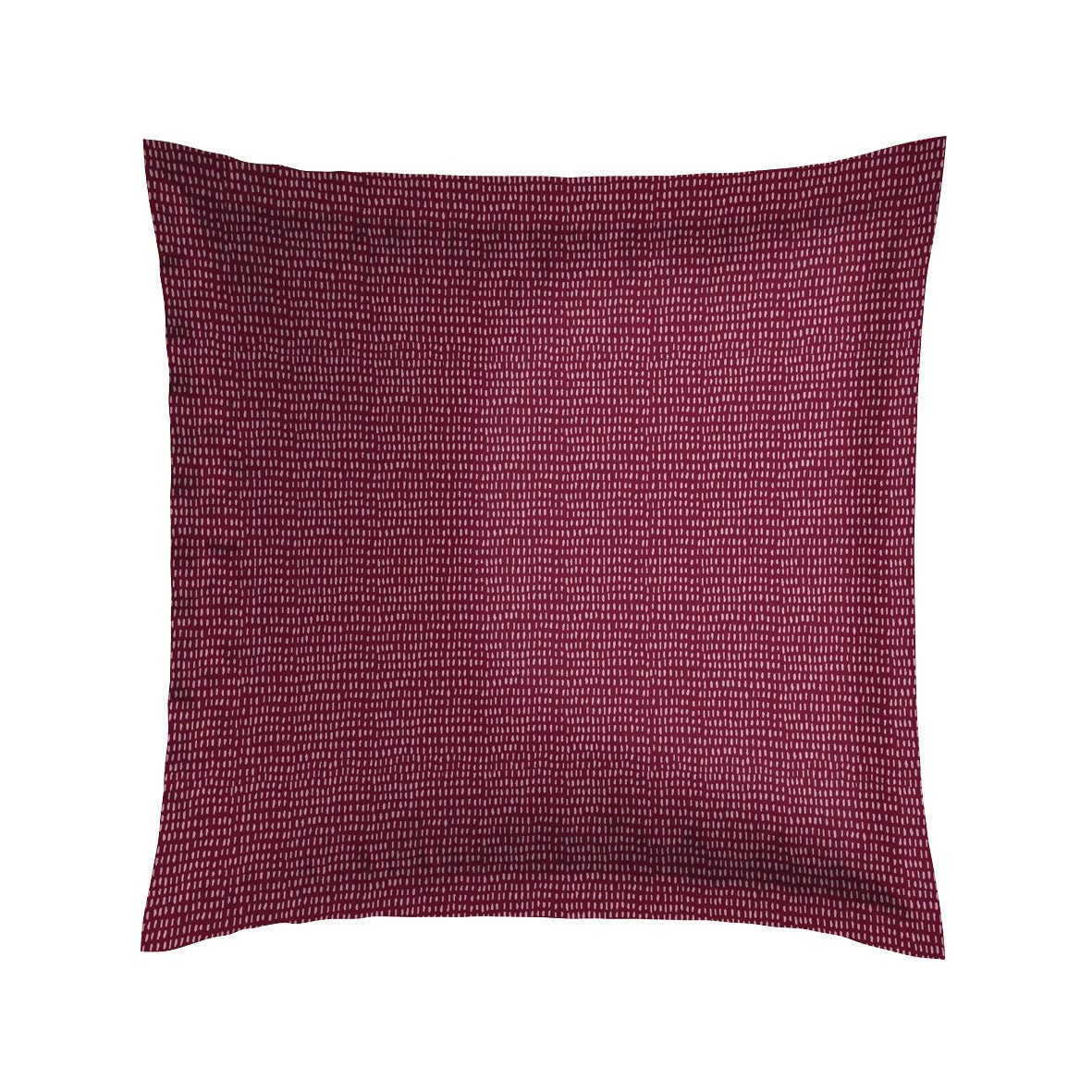 Taie d’oreiller satin de coton - Fleurs pastel Noir