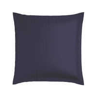 Taie d'oreiller satin de coton - Nîmes Blanc / Bleu foncé - CXL by Christian Lacroix Maison