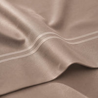 Taie d'oreiller satin de coton - Nîmes Taupe / Taupe - CXL by Christian Lacroix Maison