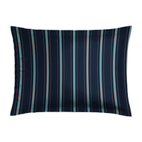 Taie d'oreiller satin de coton - Tigelle Bleu foncé - CXL by Christian Lacroix Maison