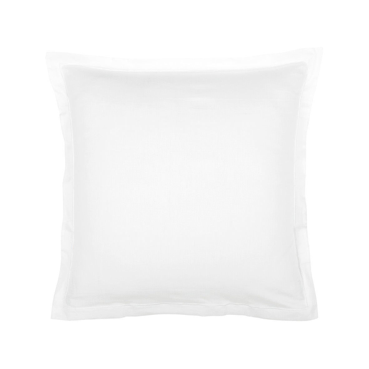 Taie d'oreiller satin de coton - Uni 1 baratta Blanc - CXL by Christian Lacroix Maison