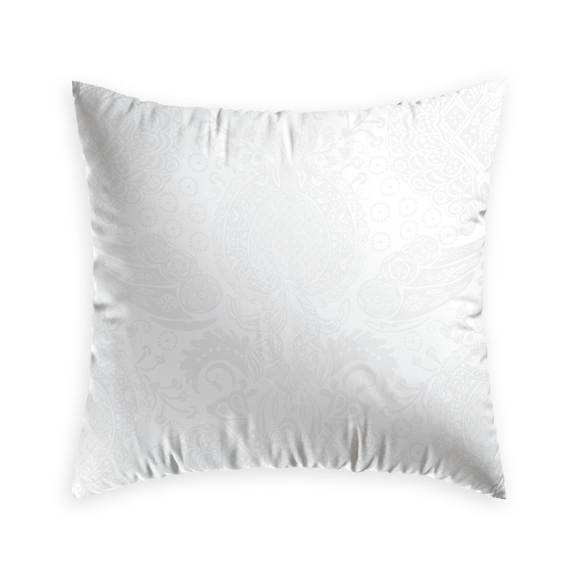 Taie(s) d'oreiler satin de coton - Jacquard Arles Blanc - CXL by Christian Lacroix Maison