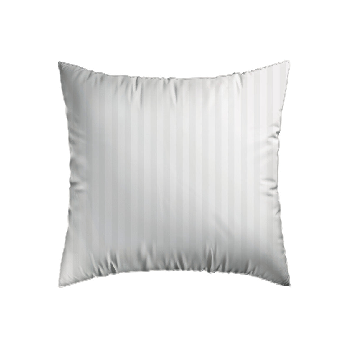 Taie(s) d'oreiller en satin de coton - Rayure tissé blanc - CXL by Christian Lacroix Maison