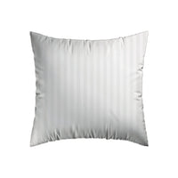 Taie(s) d'oreiller en satin de coton - Rayure tissé blanc - CXL by Christian Lacroix Maison