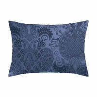Taie(s) d’oreiller satin de coton - Arles Bleu - 2 x (50 x 70 cm)