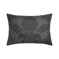 Taie(s) d'oreiller satin de coton - Arles gris foncé - 2 x (50 x 70 cm) - CXL by Christian Lacroix Maison