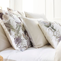 Taie(s) d'oreiller satin de coton - Garden taupe - CXL by Christian Lacroix Maison