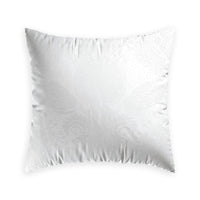 Taie(s) d'oreiller satin de coton tissé Jacquard Arles Blanc - CXL by Christian Lacroix Maison