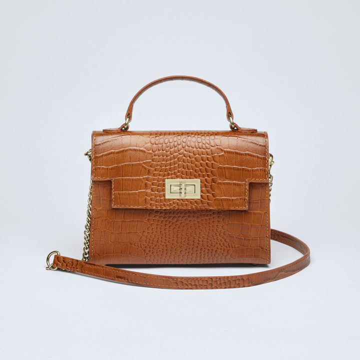 Croco leather handbag - Monceau – CXL by Christian Lacroix Maison